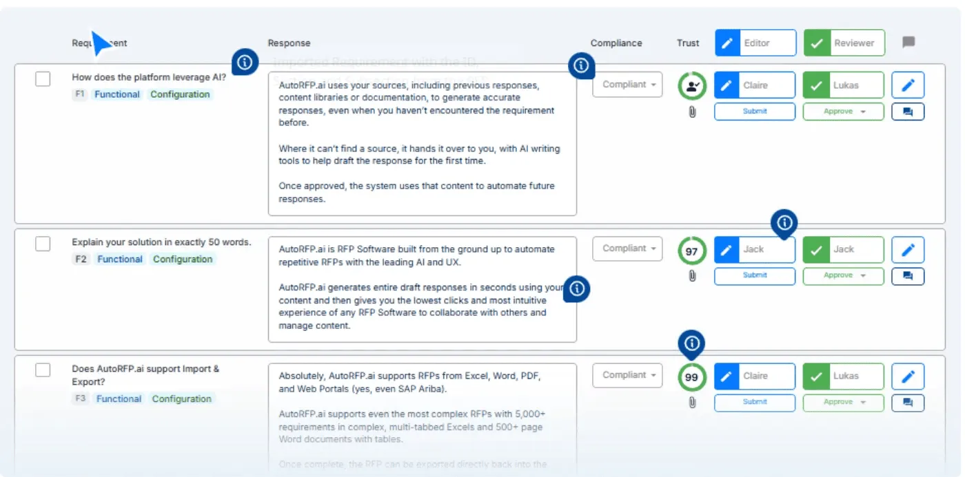 AI RFP Response Engine