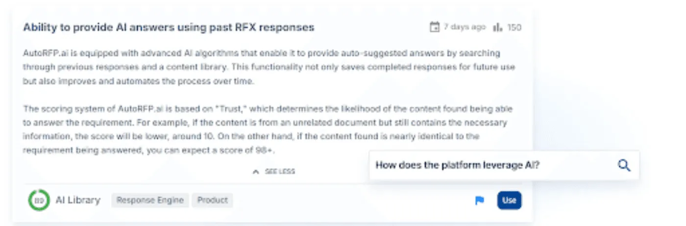 Libraryless Semantic Answering